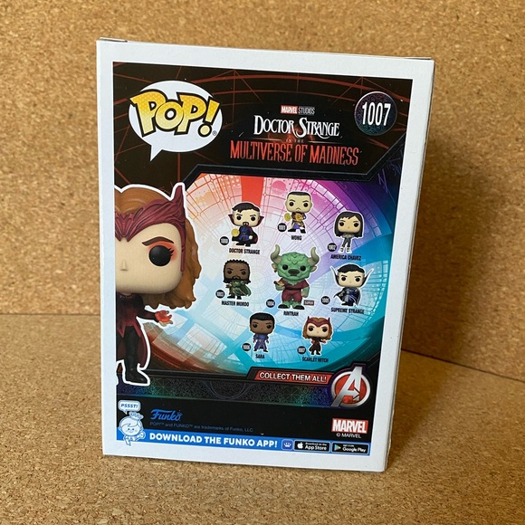 Funko Pop! Doctor Strange Multiverse of Madness - Scarlet Witch #1007 - Picture 7 of 9